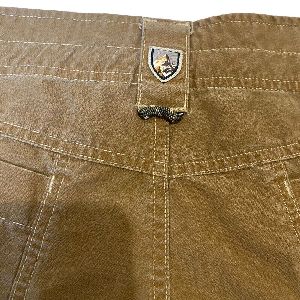 Kuhl Dry Renegade Utility Shorts Mens 38 Tan Mid Length Outdoor Hiking - Picture 8 of 8